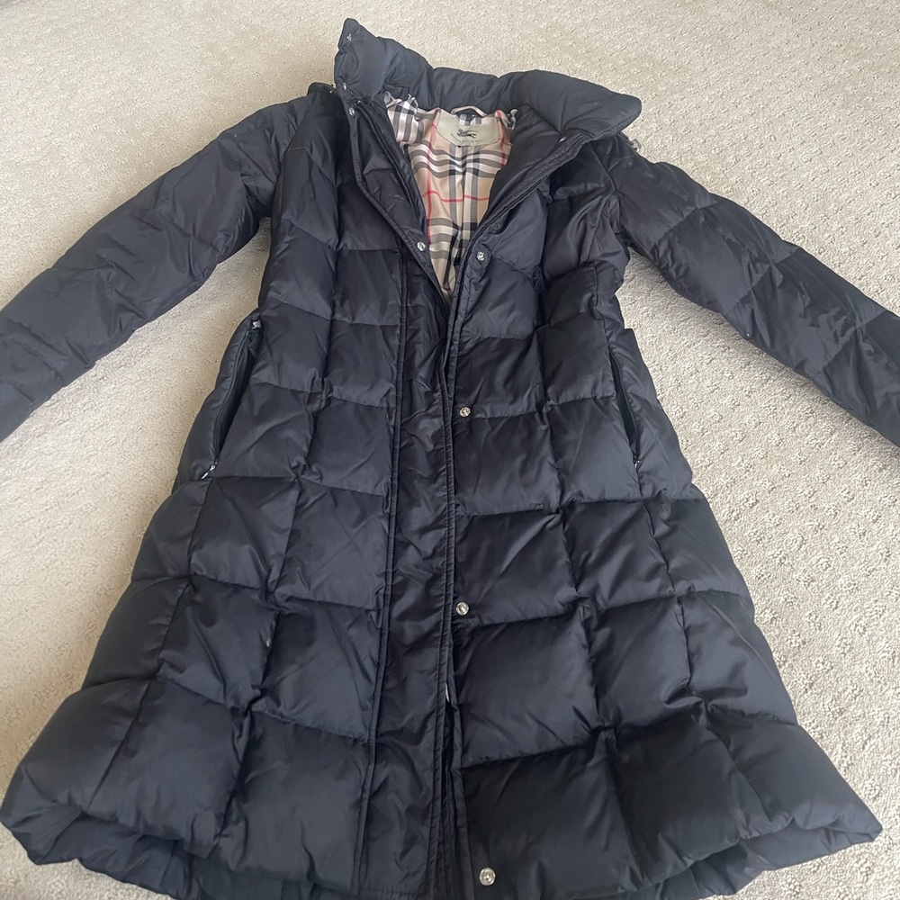 Burberry London puffer coat/ jacket winter coat size xs 2